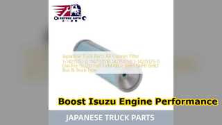 Filtro de filtro de ar premium para motores de caminhão Isuzu FVR FVM