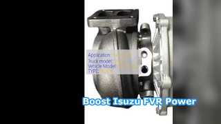 Turbocompressor RHE7 original de Isuzu 6SD1 para caminhões de FVR