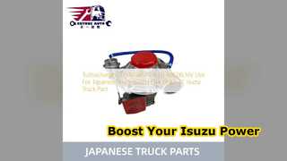 Atualização do turbocompressor Isuzu FRR 6HK1 TC
