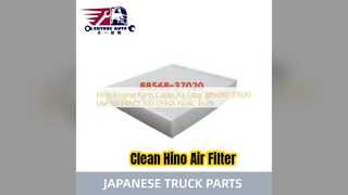 Substituição do filtro de ar 885680 da cabine Hino 300 37020