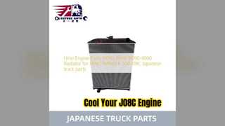 Radiador superior 16090 de Hino J08C 6040 peças de reposição