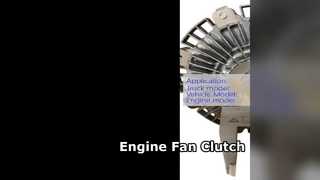 Embreagem do ventilador do motor Hyundai Kia D4CB 25237 4A855