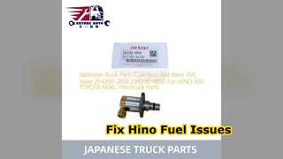 Válvula comum 294200 do trilho SVC de Hino 300 2850 substituições