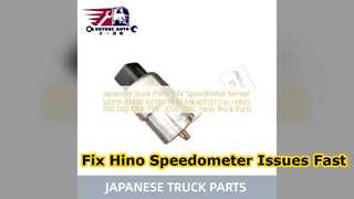 Substituição do sensor S8319 01440 do velocímetro Hino 700 500