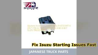 Solução de reparo do relé de partida Isuzu NQR 8971739470