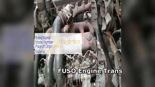 FUSO Fighter 6D17 Motor 6 velocidades Trans