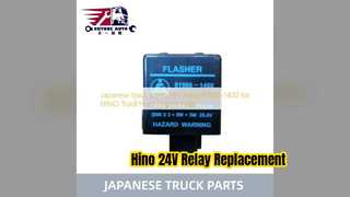 Hino Truck 24V Relé 81980 1400 Substituição Confiável