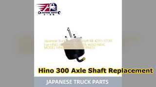 Hino 300 eixo traseiro 42311 37130 substituição durável