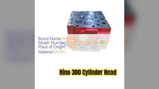 OEM novo 1110178221 da cabeça de cilindro de Hino 300 Dutro N04C