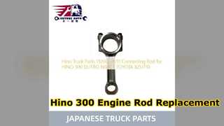 Substituição da biela 1326078111 de Hino 300 N04CT