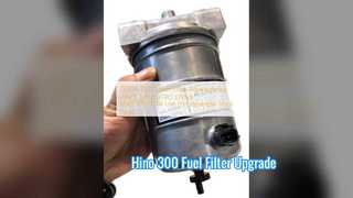 Guia de substituição do filtro de combustível Hino 300 23304 78110