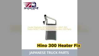 Hino 300 Aquecedor Radiador 87107 37100 Substituição