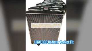 HINO 300 Radiador 16400 78602 Resfriamento de alto desempenho