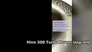 Atualização de desempenho do turbocompressor Hino 300 GT2263 17201 E0893