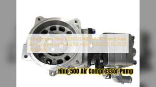 Bomba de compressor de ar Hino 500 S2910 E0A96 nova em folha
