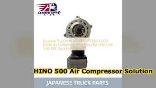 Substituição da bomba S2910E0C02 do compressor de ar de HINO 500 J08E