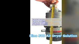 Secador de ar Hino 500 Truck 44830 2350 Qualidade Premium