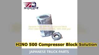 Bloco 29161 do compressor de ar de HINO 500 1360 peças seguras