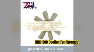 Lâmina 16306 do ventilador de refrigeração HINO 500 1942 peças confiáveis