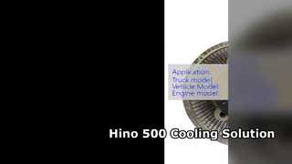Motor Hino 500 Embreagem de Ventilador 16250 E0070 J08E