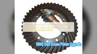 Pinhão de coroa HINO 500 41221 2950 peças de alta qualidade