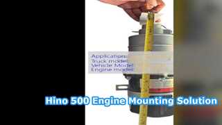Suporte de motor Hino 500 12031 1020 substituição premium