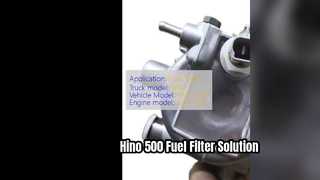 Conjunto de filtro de combustível Hino 500 23300 peças E0020 confiáveis