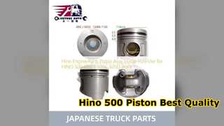 Conjunto de pistão Hino 500 13306 1120 peças de alto desempenho
