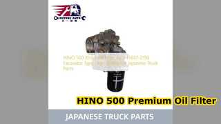 Filtro de óleo HINO 500 J05ET 15607 2190 peças de alta qualidade