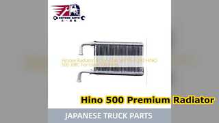 Hino 500 J08C Radiador 87107 1280 Solução de resfriamento confiável