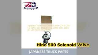 Válvula solenóide Hino 500 27610 2051 peças de motor