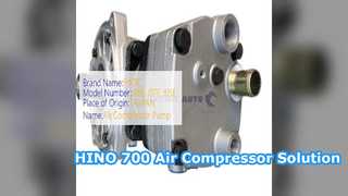 Substituição da bomba S2910 E0A71 do compressor de ar de Hino 700 E13C