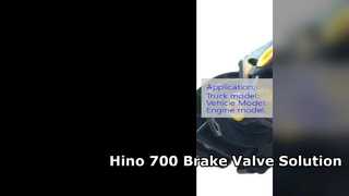 Válvula de freio Hino 700 47160 3311 peças de reposição confiáveis