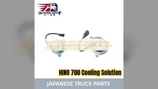 Refrigerar seguro do motor S884501150 do condensador do ar de HINO 700