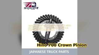 Pinhão de coroa Hino 700 41221 relação 4000 7 43 peças