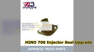 Substituição de alta qualidade de borracha do injetor HINO 700 E13C