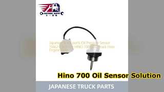 Substituição do sensor de pressão de óleo Hino 700 15662 E0010