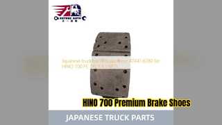Sapata de freio HINO 700 47441 6780 peças duráveis ​​do caminhão