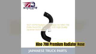Mangueira do radiador superior Hino 700 16571 E0750 peças de alta qualidade