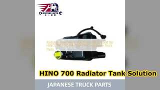 Substituição superior do tanque S16F0 E0020 do radiador HINO 700