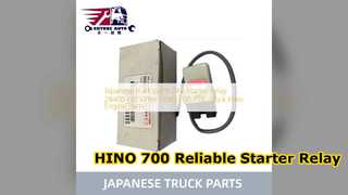 Substituição do relé de partida 28400 E0150 de HINO 700 P11C 24V