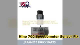 Substituição do sensor S8319 01451 do velocímetro Hino 700