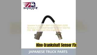 Sensor de virabrequim Hino 500 700 894101290 correção