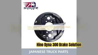 Tambor de freio de mão Hino Dyna 300 47060 2090 Substituição
