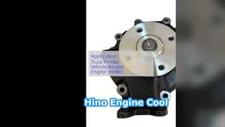 Bomba de água Hino J08C 161003464