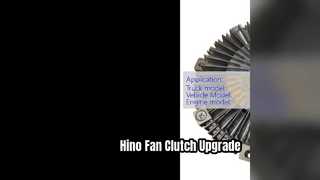 Embreagem de ventilador Hino 16250 peças de motor E0250