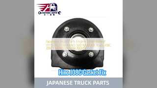 Substituição da junta da cabeça do motor Hino J08C