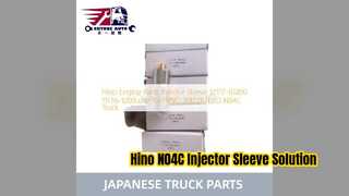 Substituição da luva S1117 61200 do injetor Hino 300 N04C