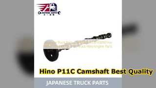 Hino 700 P11C Árvore de cames 13510 E0050 Peças de alta qualidade