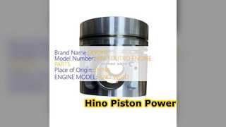 OEM 13216E0020 das peças de motor do pino de pistão W04D de Hino